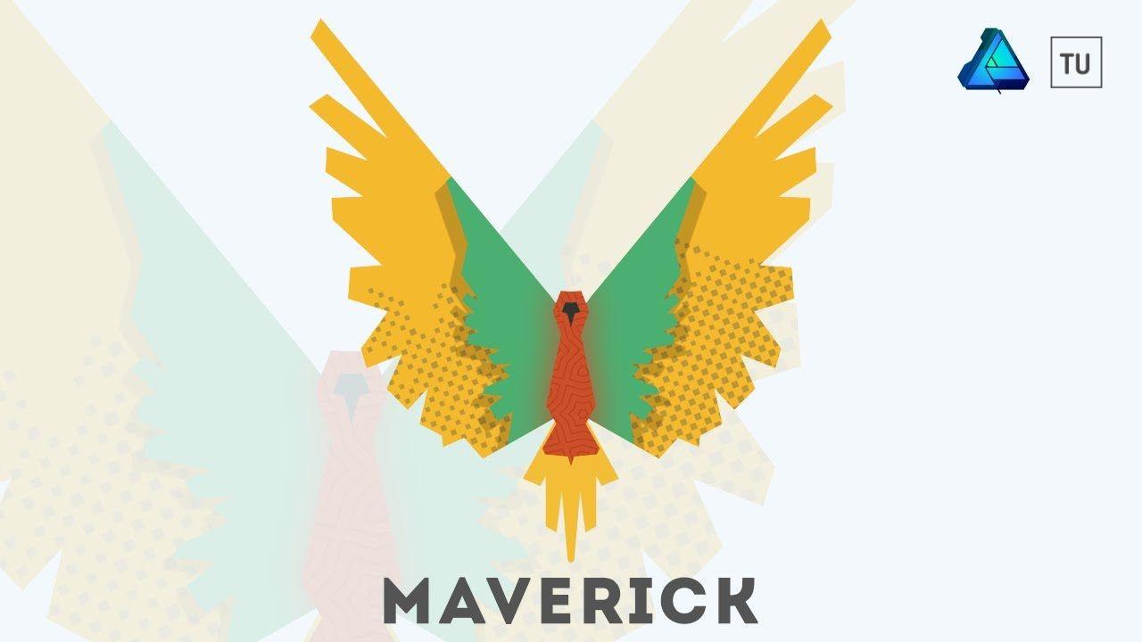 Mavrick by Logan Paul Logo - Maverick Logo (by Logan Paul) Vector Illustration - Affinity ...
