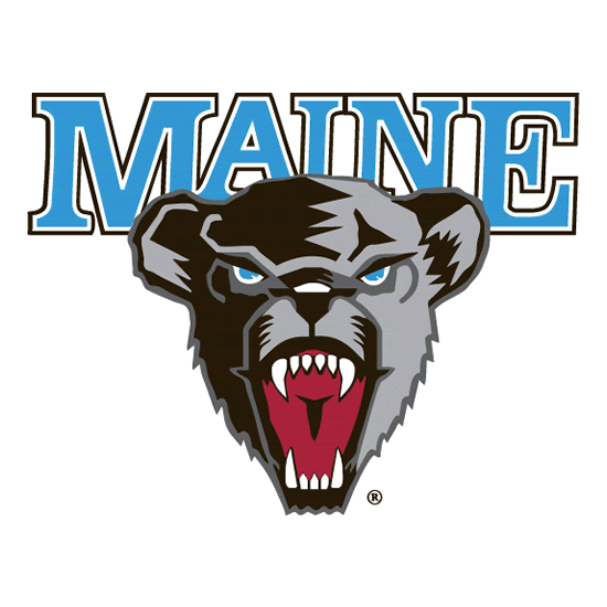 Red and Black Bear Face Logo - The Boston College Hockey Blog: Previewing the University of Maine