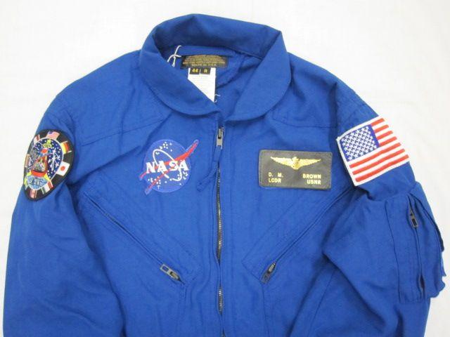 NASA Flight Suit Logo - 2007 5 44 Uniform, Flight Suit, Nasa, Captain David. M. Brown
