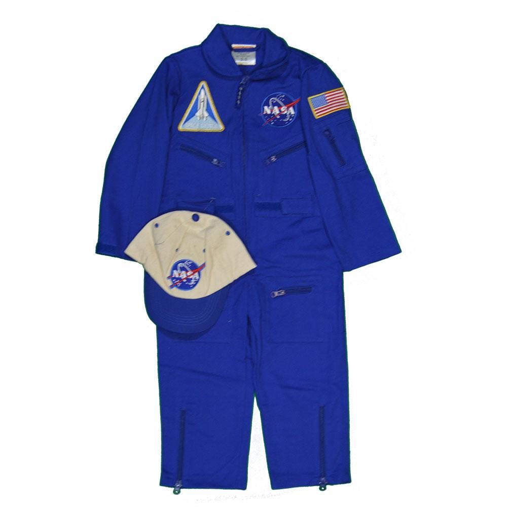 NASA Flight Suit Logo - Blue Astronaut Flight Suit