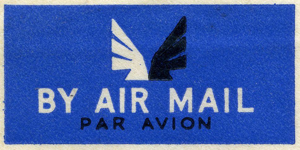 Air Mail Logo - rocket mail. The British Postal Museum & Archive blog