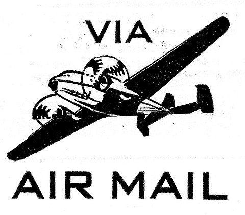 Air Mail Logo - Best Logo Branding Ffffound Air Mail image on Designspiration