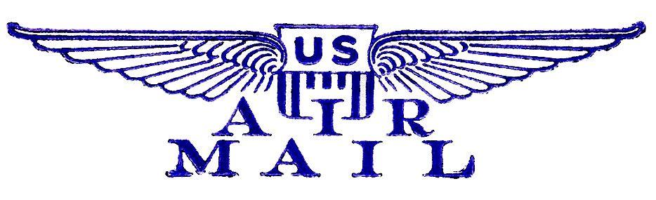 Air Mail Logo - Vintage Airmail Images -Airplane - The Graphics Fairy