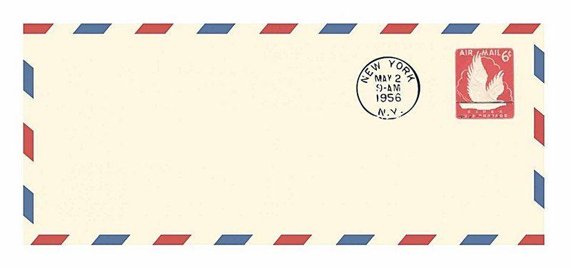 Air Mail Logo - Airmail Envelope Background, Aviation, Envelope, Blank Background