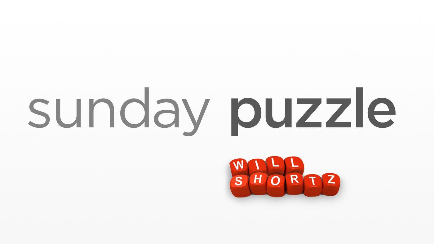 Five Letter Logo - Sunday Puzzle: Rearrange The Letters In These Names To Solve This ...
