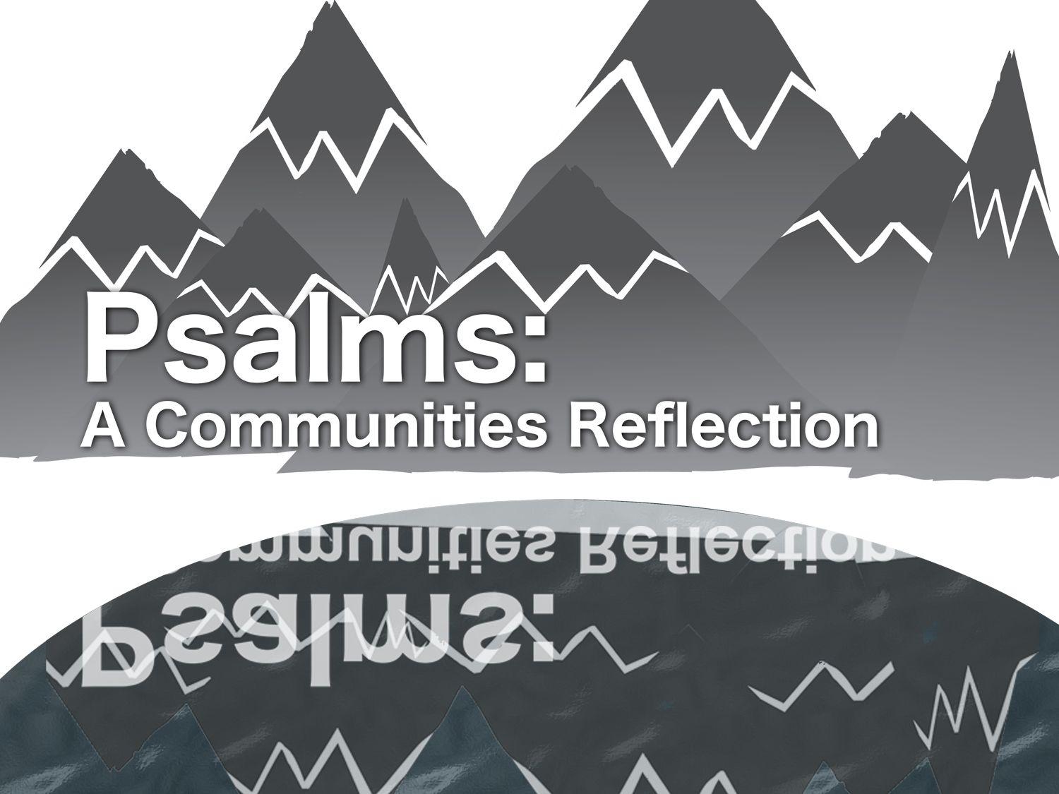 Triangle Mountain Reflection Logo - Series - Psalms A Communities Reflection — Stromsburg Baptist Church