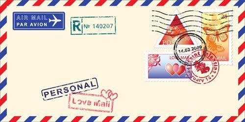 Air Mail Logo - Air mail envelope vector free vector download 686 Free vector