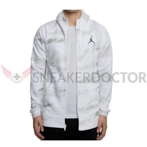 Camo Jordan Jumpman Logo - Nike Mens Air Jordan Jumpman Fleece Camo Full Zip Hoodie White/Black ...