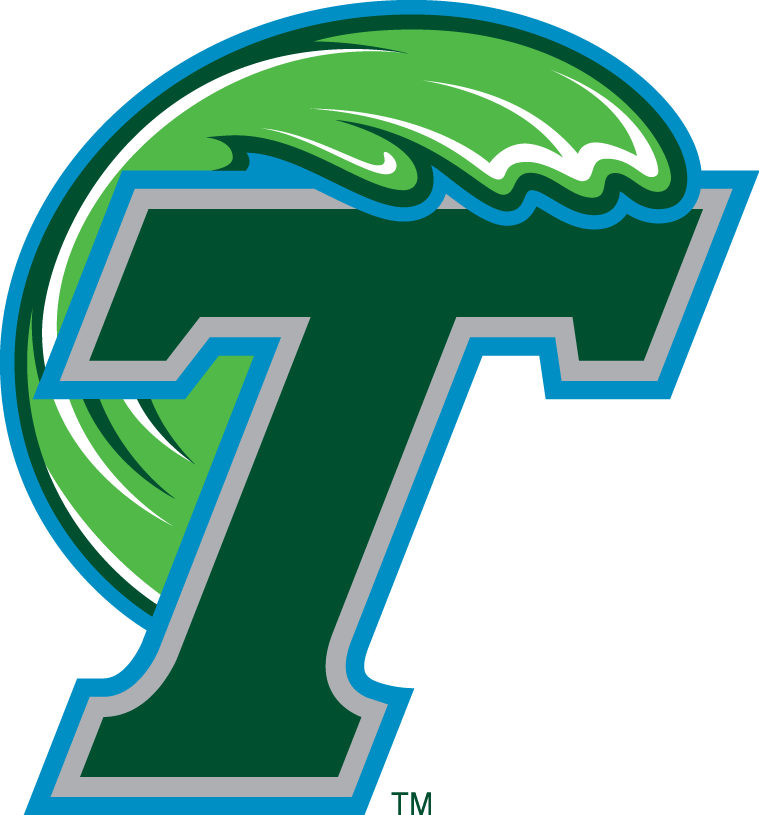 Green Wave Logo - Tulane Green Wave Primary Logo - NCAA Division I (s-t) (NCAA s-t ...