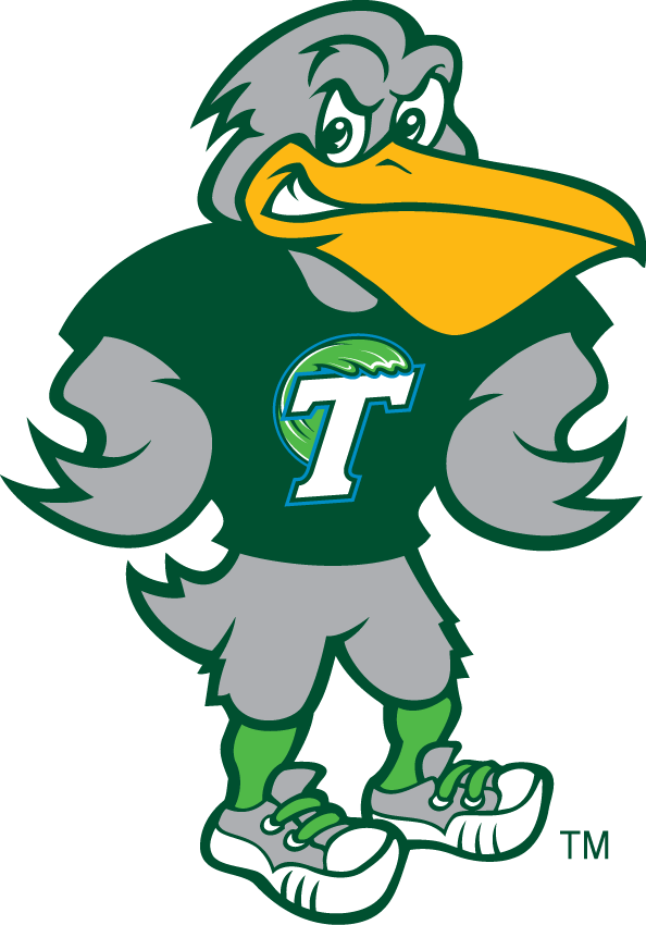 Green Wave Logo - Tulane Green Wave Mascot Logo - NCAA Division I (s-t) (NCAA s-t ...