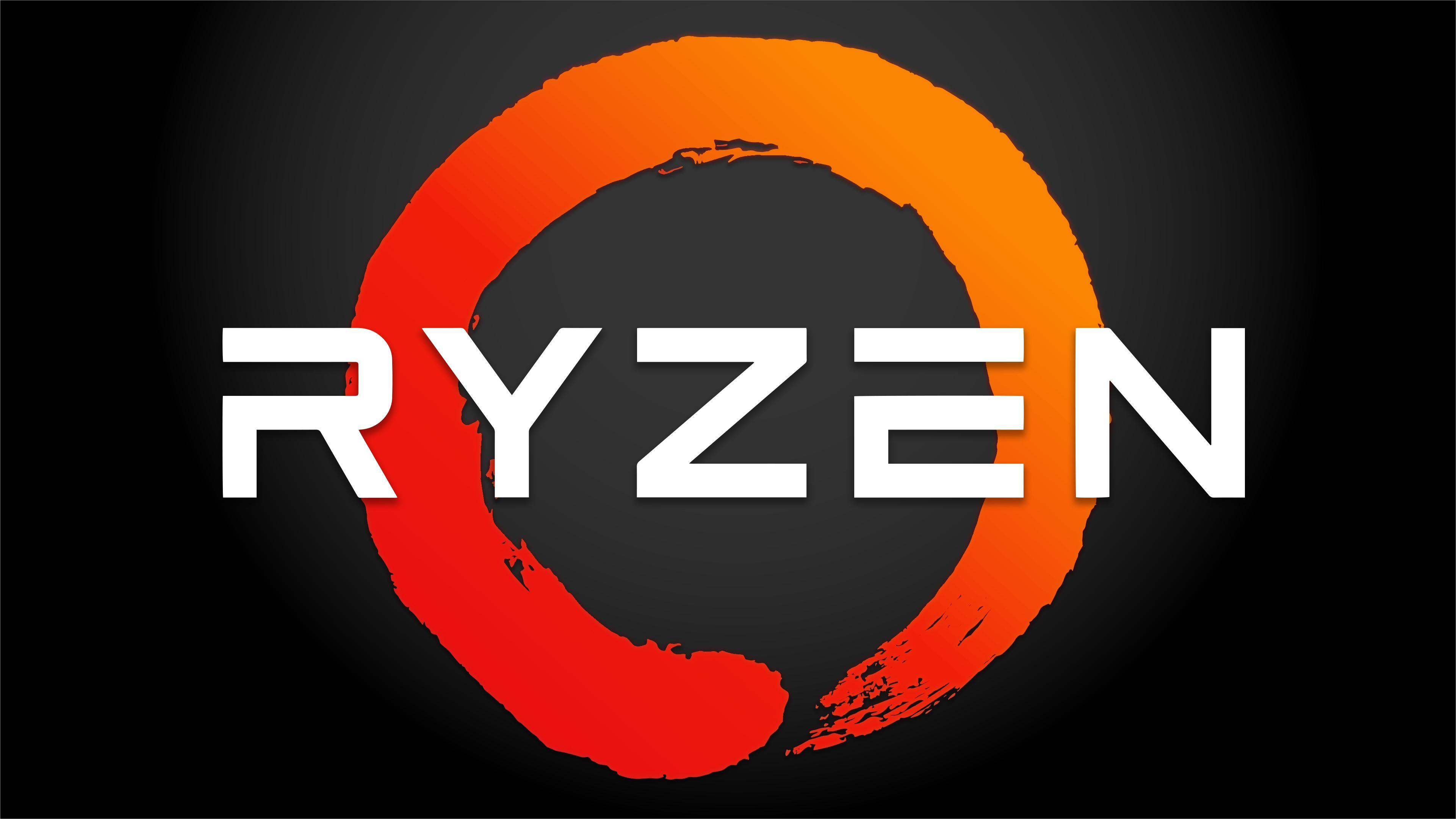 AMD Ryzen 4K Logo - 4K Ryzen Background, It's BIG, Clean and pretty. + source PNG's : Amd