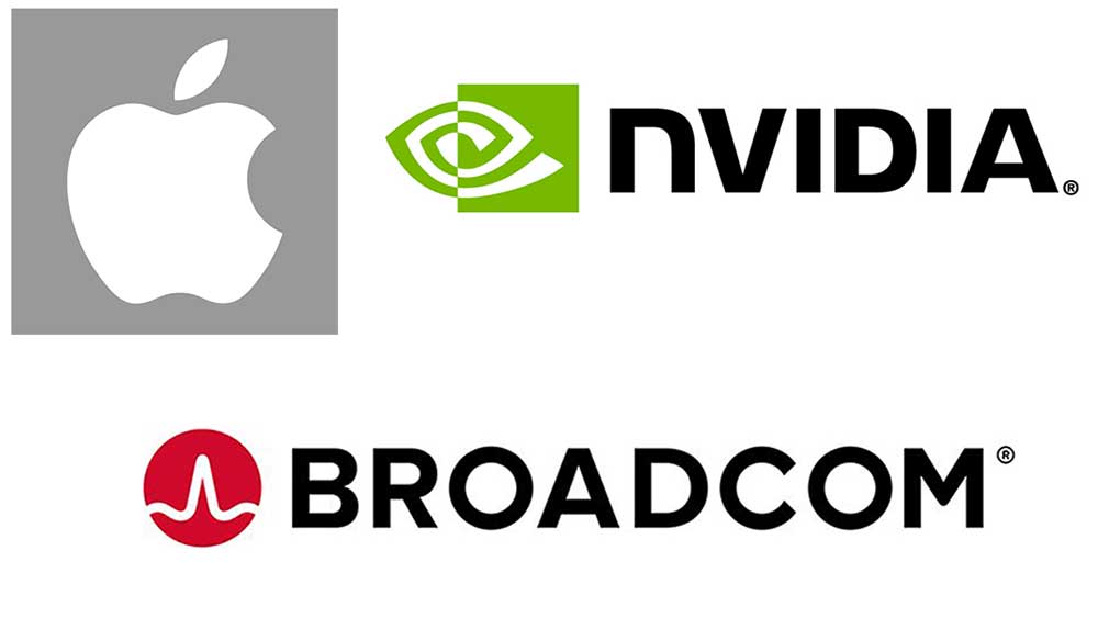 Broadcom Logo - Apple, Broadcom, Nvidia Among RBC's Top Stock Picks For 2017 | Stock ...