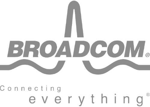 Broadcom Logo - Broadcom Logo B&W - NBASE-T