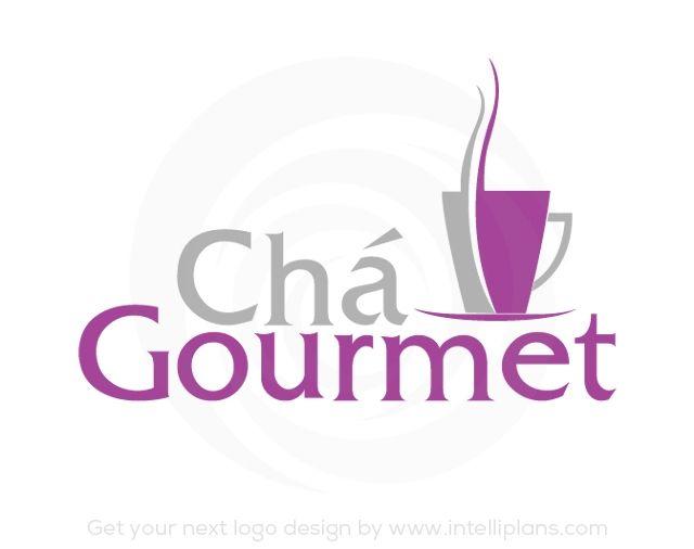 Purple Food Logo - Food and Drink Logo - INTELLIPLANS