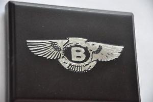 GT Car Logo - Cigarette Case Metal Tobacco Bentley Continental GTC GT Car Logo ...