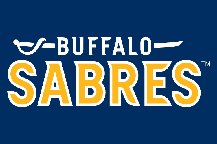 Buffalo Sabres Logo - Buffalo Sabres Wordmark Logo - National Hockey League (NHL) - Chris ...