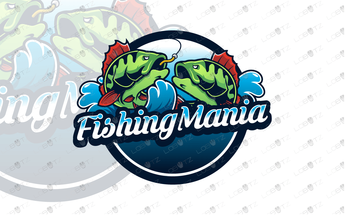 Fising Logo - Creative Fishing Logo Hunting Logo OutDoor Logo - Lobotz