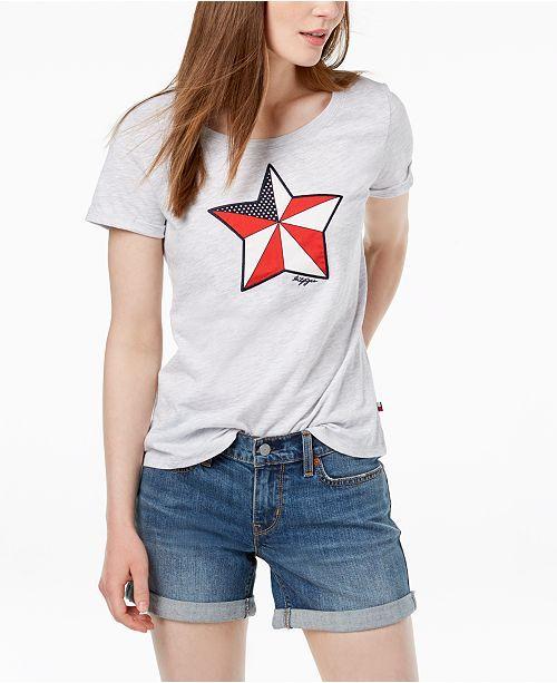 Macy's Star Logo - Tommy Hilfiger Star Logo Graphic T-Shirt, Created for Macy's - Tops ...