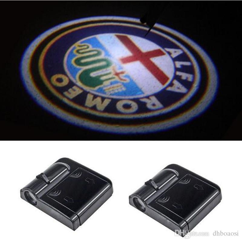 GT Car Logo - Wireless No Drill Type Car Logo Projector Light LED Laser Door Light ...