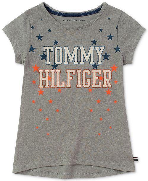 Macy's Star Logo - Tommy Hilfiger Big Girls Star Logo T-Shirt - Shirts & Tees - Kids ...