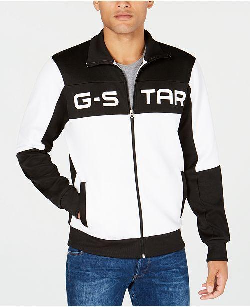 Macy's Star Logo - G-Star Raw Men's Rodis Colorblocked Logo Track Jacket, Created for ...