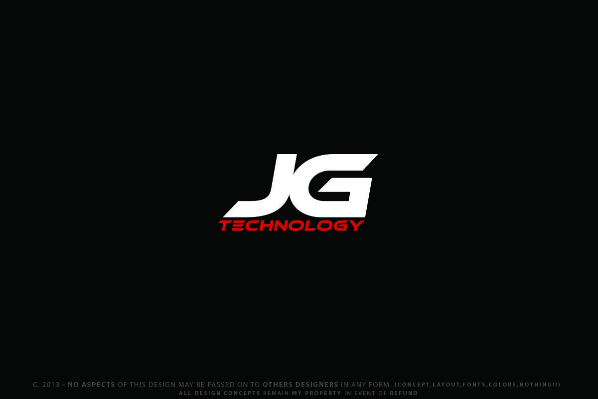 J G Logo - Elegant, Playful, Town Logo Design for JG Technology