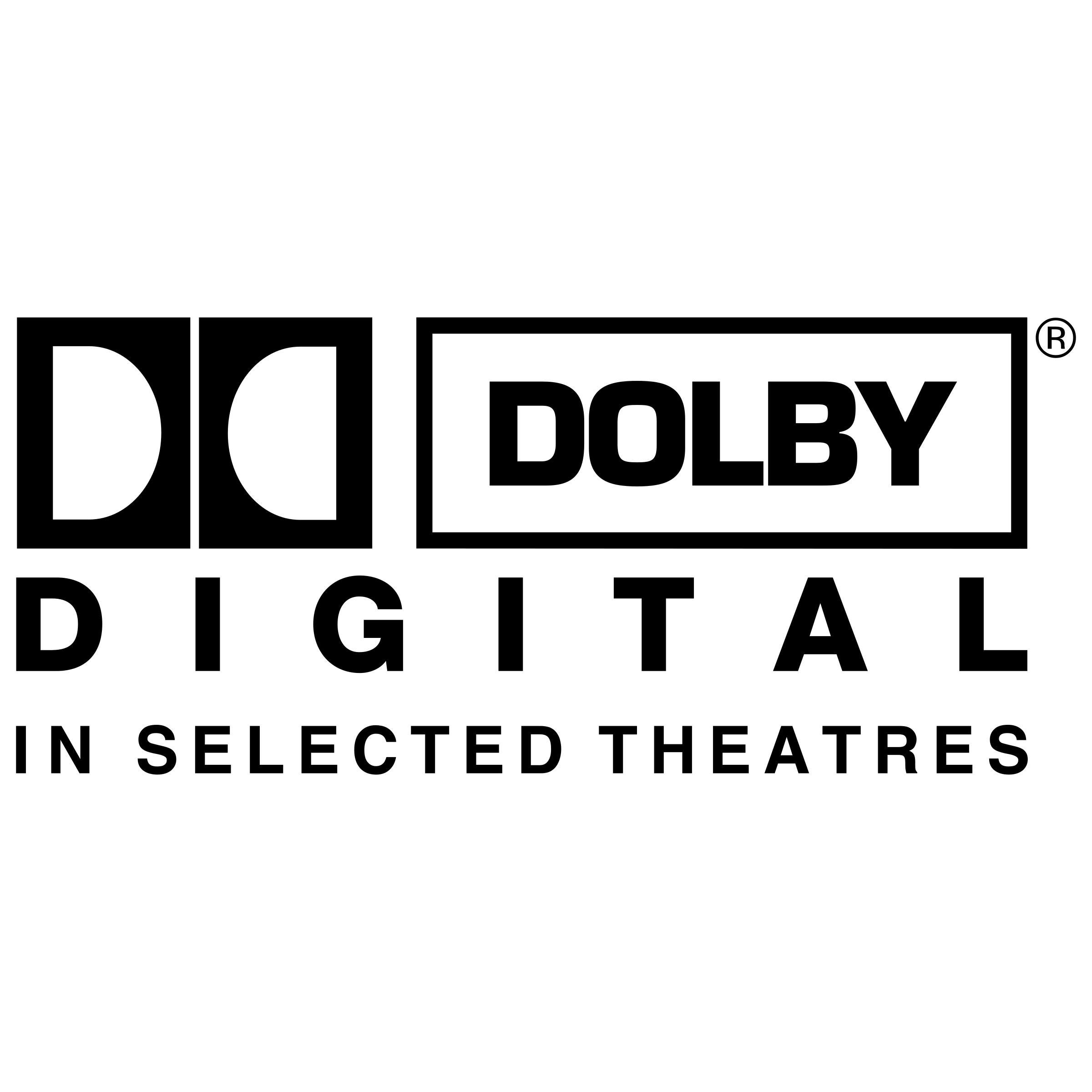 Dolby Logo - Dolby Laboratories Dolby Digital Logo PNG Transparent & SVG Vector ...