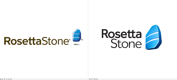 Stone Logo - Brand New: Rosetta Stone