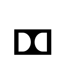 Black D Logo - Dolby logo | Logok