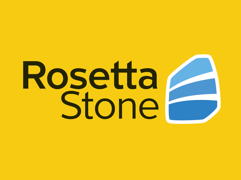 Rosetta Stone Logo - Rosetta Stone – FREE | Pine Bush Area Public Library