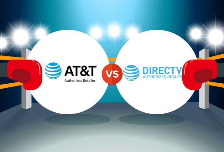 AT&T DirecTV Logo - Compare AT&T U Verse Vs DIRECTV