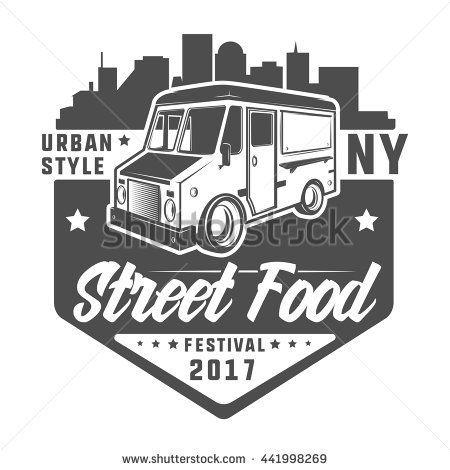 Supreme Truck Logo - Street food truck t shirt logo. Food truck. Food truck, Logos, Trucks