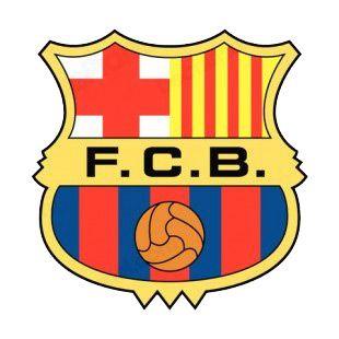 Soccer Team Logo - Fc barcelona soccer team logo soccer teams decals, decal sticker #13837