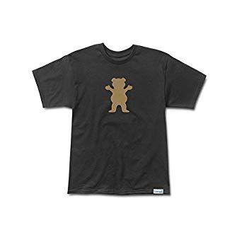 Grizzly Clothing Logo - Grizzly Griptape Bear Logo T-Shirt Black XLarge Skateboard/Diamond ...