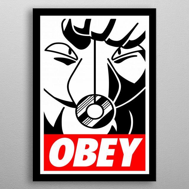 Pokemon Obey Logo - Obey The Hypno by Massive Magpie | metal posters - Displate
