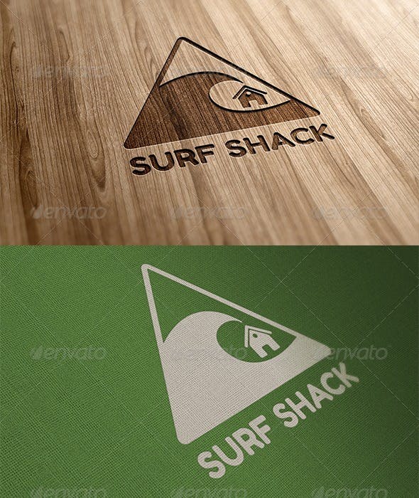 Surf Shack Logo - Surf Shack by simonswiss | GraphicRiver