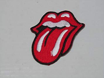 Red Tongue Logo - Rolling Stones red lips and tongue logo Iron On Transfer