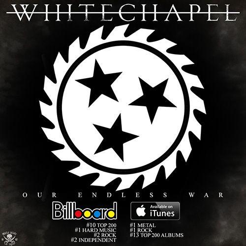 Whitechapel Logo - WHITECHAPEL Our Endless War Chart Numbers Announced! | Metal Blade ...