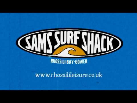 Surf Shack Logo - Rhossili Sam's Surf Shack, Gower, Wales
