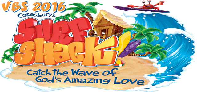 Surf Shack Logo - surf-shack-vbs-2016-banner – Wesley United Methodist Church