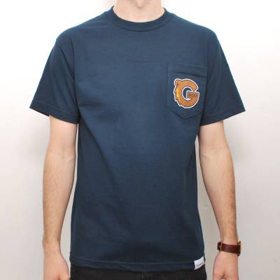Grizzly Diamond Supply Co Logo - Grizzly Griptape Diamond Supply Co. Grizzly G Logo Pocket Skate T