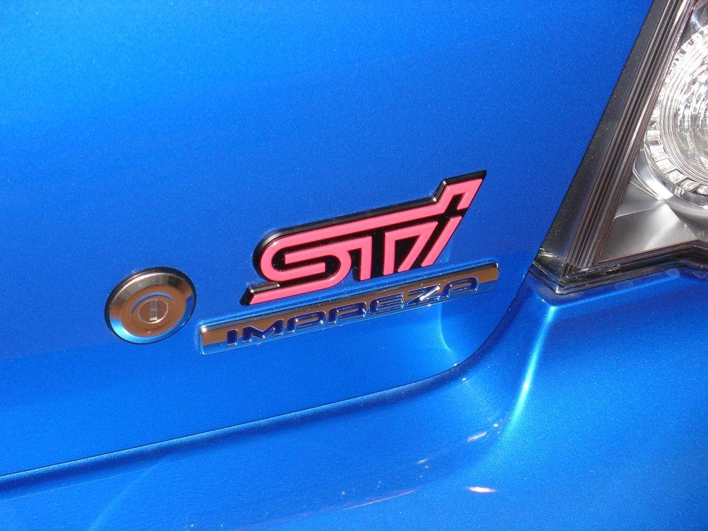 Subaru Impreza WRX Logo - File:Subaru Impreza WRX STI 2006 rear badge.jpg