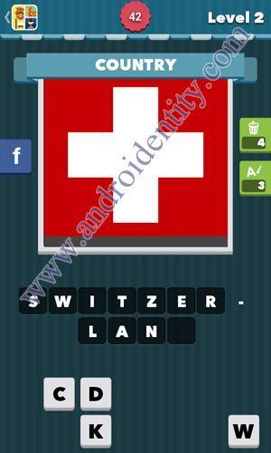 Square White with Red Cross Brand Logo - Iconmania Answers: Level 2, 12 - 45 (Icomania Answers) - Android Entity