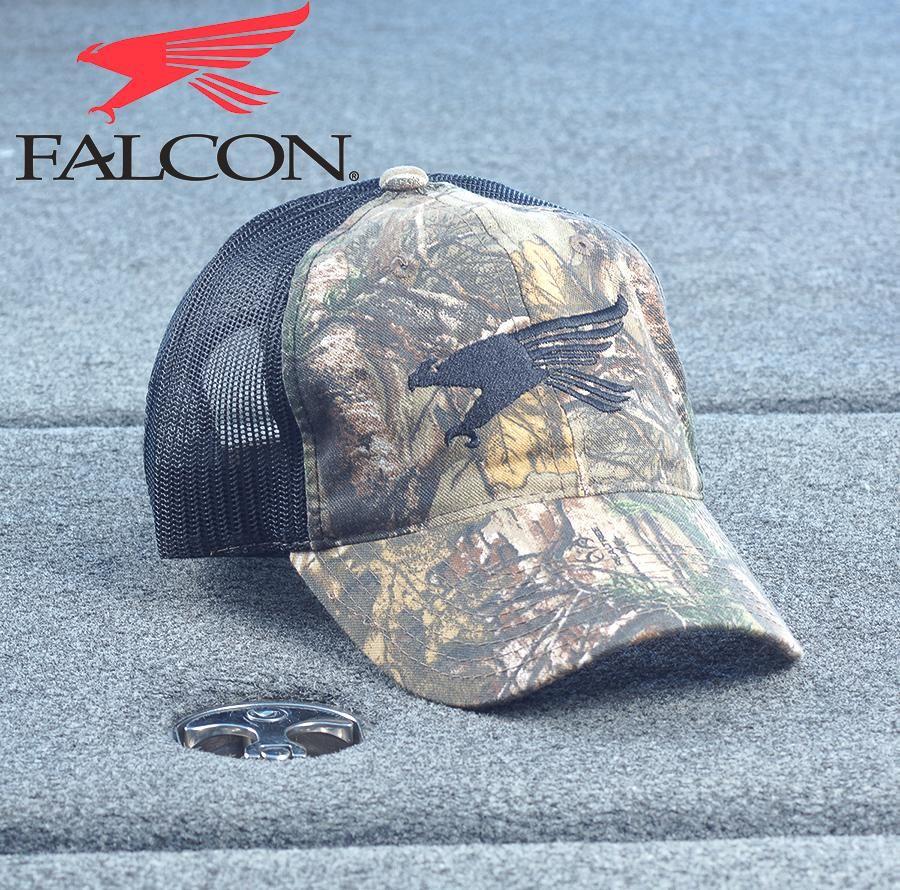 Camo Falcon Logo - Falcon Realtree Xtra