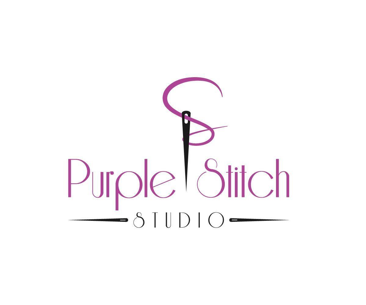 Purple Magic Logo - Elegant, Modern, Business Logo Design for Purple Stitch Studio by ...