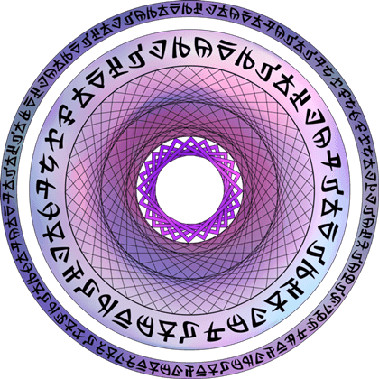 Purple Magic Logo - Purple magic circle - Roblox