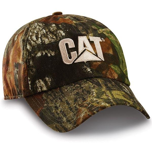 Cat Camo Logo - Ring Power Merchandise Store. CAT Mossy Oak Break Up Cap