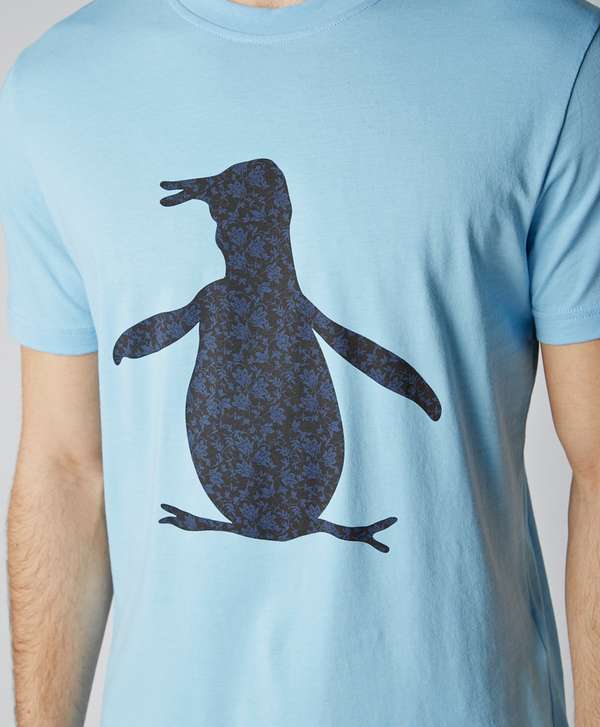 Original Penguin Logo - Original Penguin Floral Pete Logo T Shirt