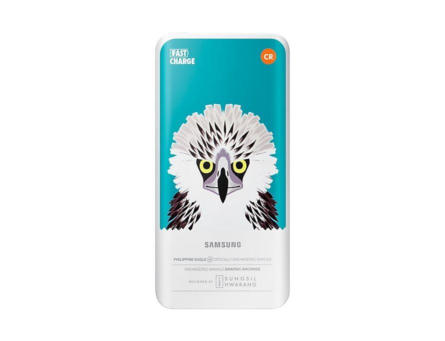 Samsung Battery Logo - Fast Charging Battery Pack - Animal Edition (Philippine Eagle) | EB ...