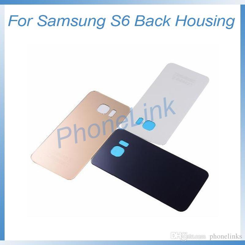 Samsung Battery Logo - 2019 Phone Battery Rear Door For Samsung Galaxy S6 S6 Edge With Logo ...
